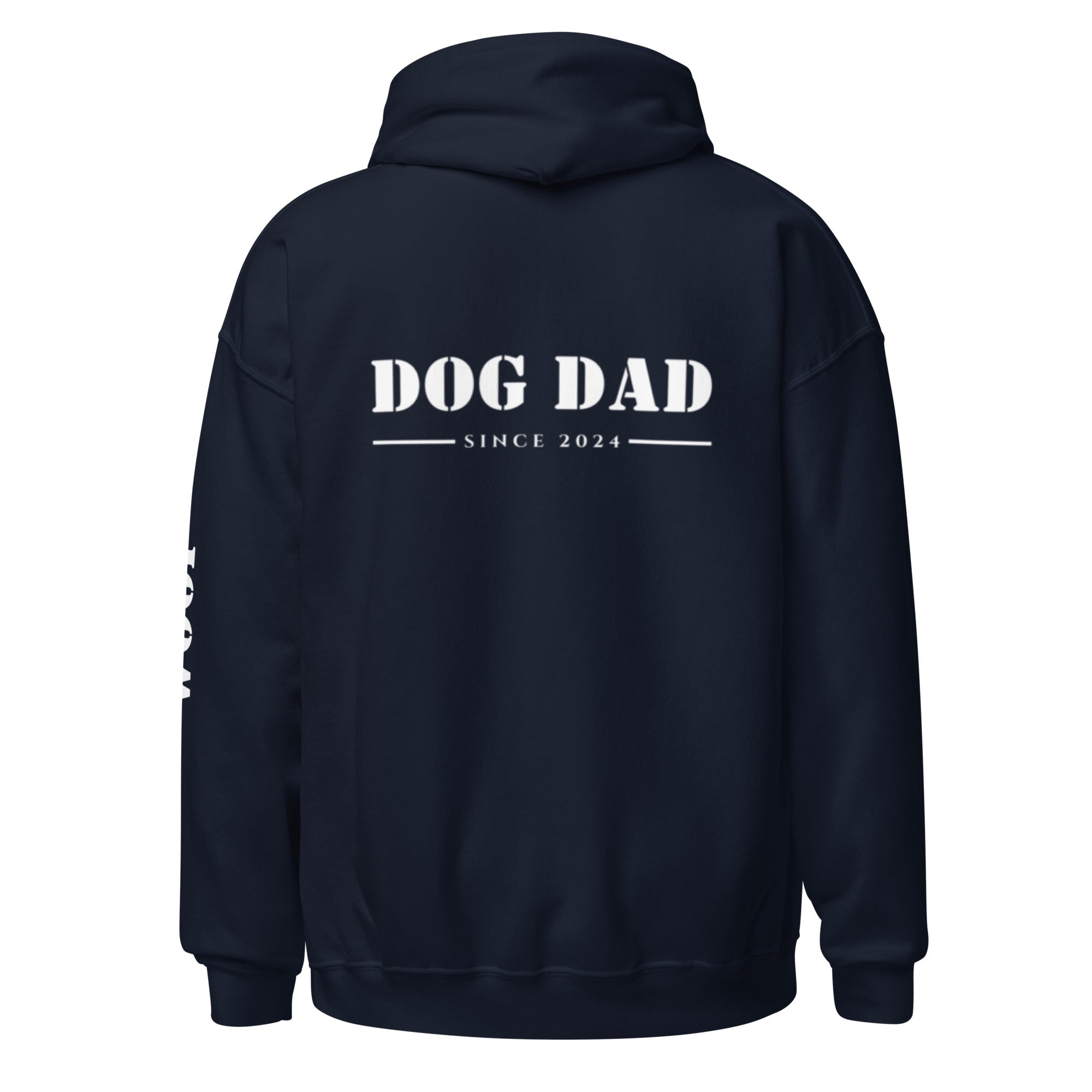 "Dog Dad" Hoodie - Personaliseerbare Trui